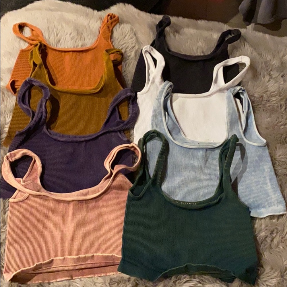 Copy-🌺free people happiness run square neck bra